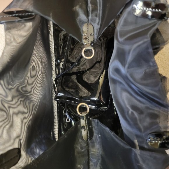 Valentino Mesh Tote with Floral Embellishment - Picture 3 of 14